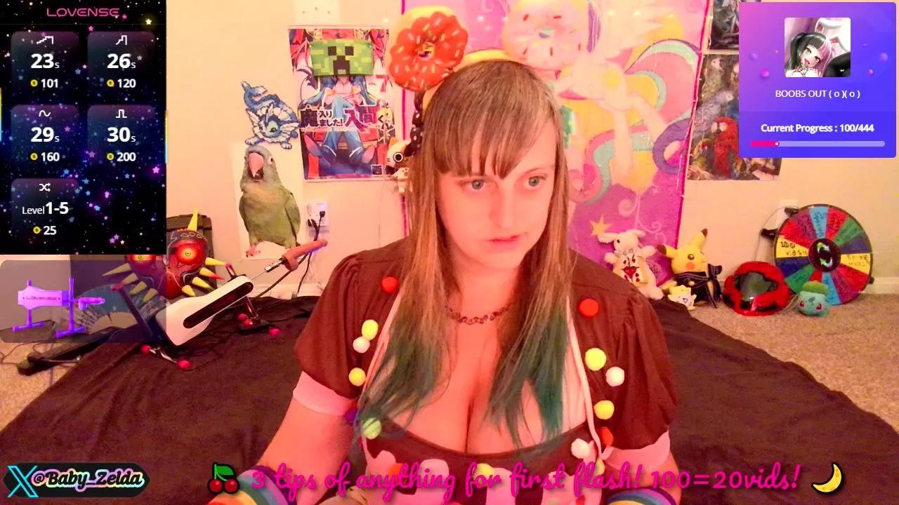 BabyZelda on Cam4 
