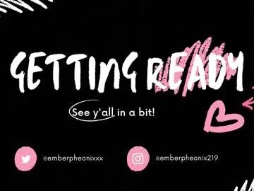 Explore Emberpheonixxx, she wants to masturbate for you emberpheonixxx from Chaturbate