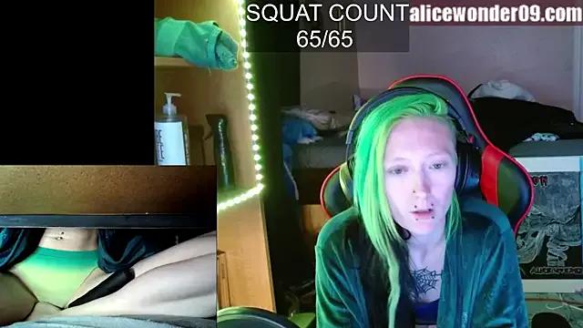 Freechat alicewonder09 on StripChat