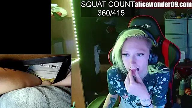 Freechat alicewonder09 on StripChat