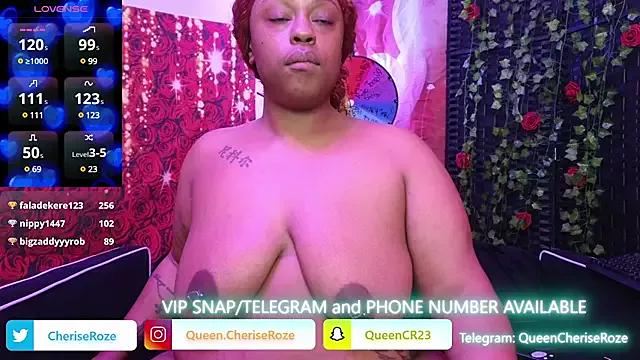 Freechat cheriserozequeen on StripChat