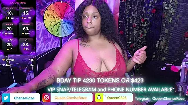 Freechat cheriserozequeen on StripChat